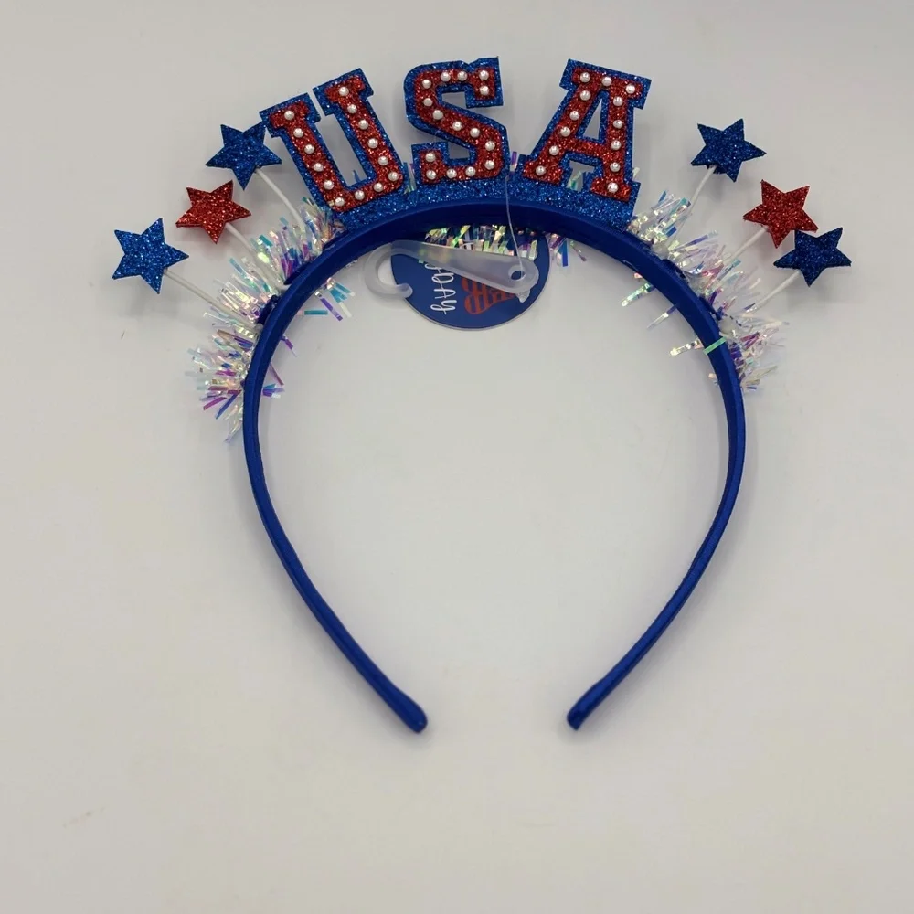 6 PC Berry Patriotic Hair Accessories Bundle NEW